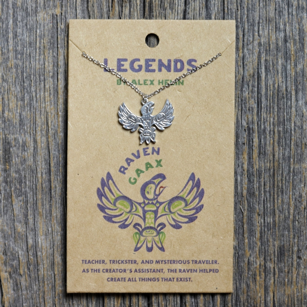 'Raven' Legends Collection Necklace by Alex Helin