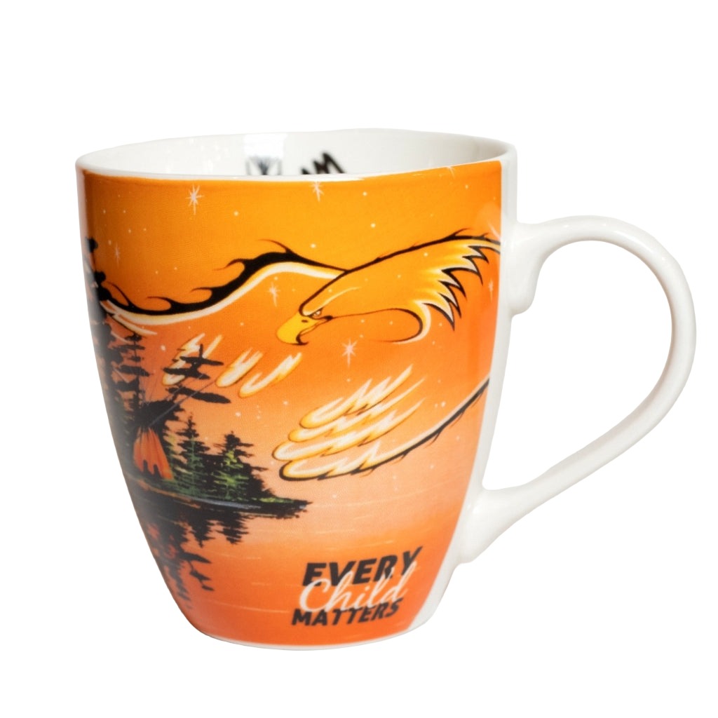 'Eagle Protector' Mug by William Monague