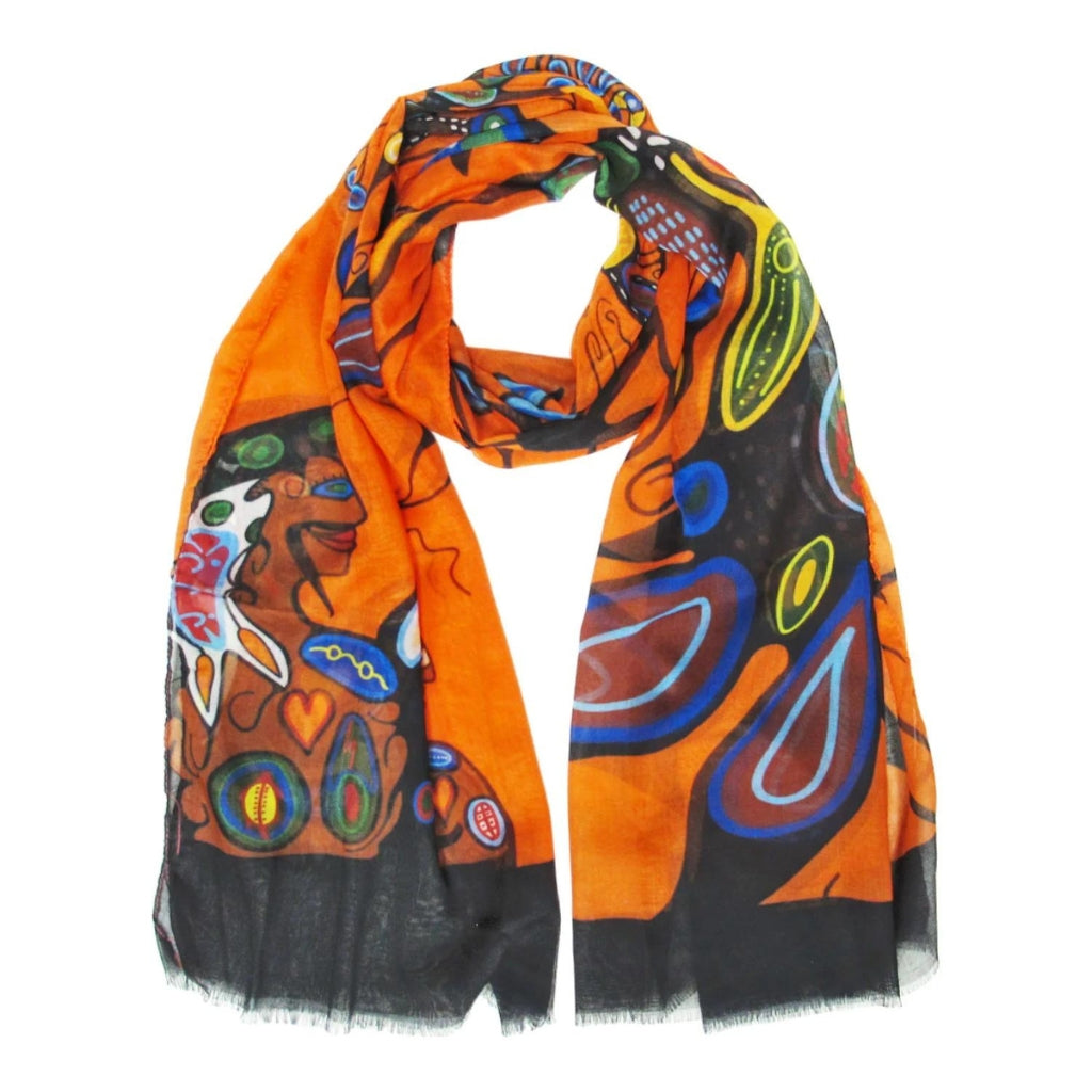 'A Family Reimagined' Eco-Scarf by Cody James Houle