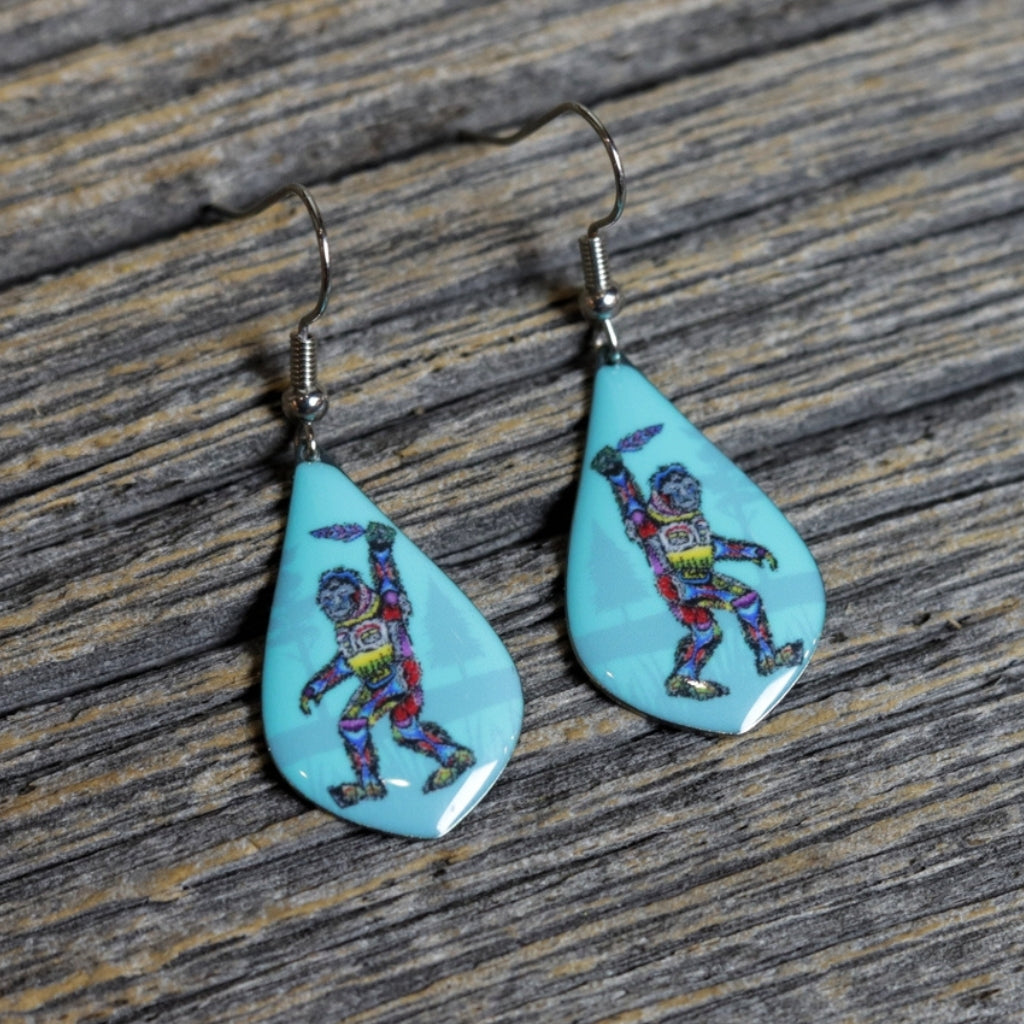 'Sasquatch' Earrings by Jessica Somers