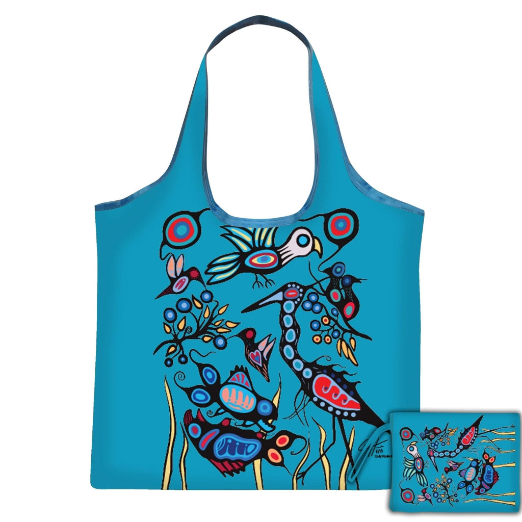 'Grand River Harmony' Eco-Reusable Shopping Bag by Cody James Houle