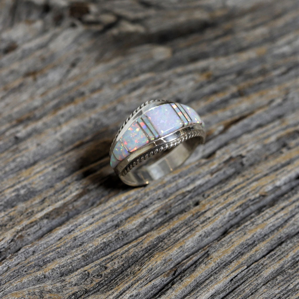 Zuni opal sale ring