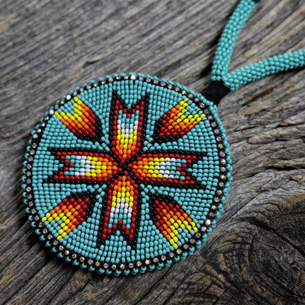 Beaded medallions for deals sale