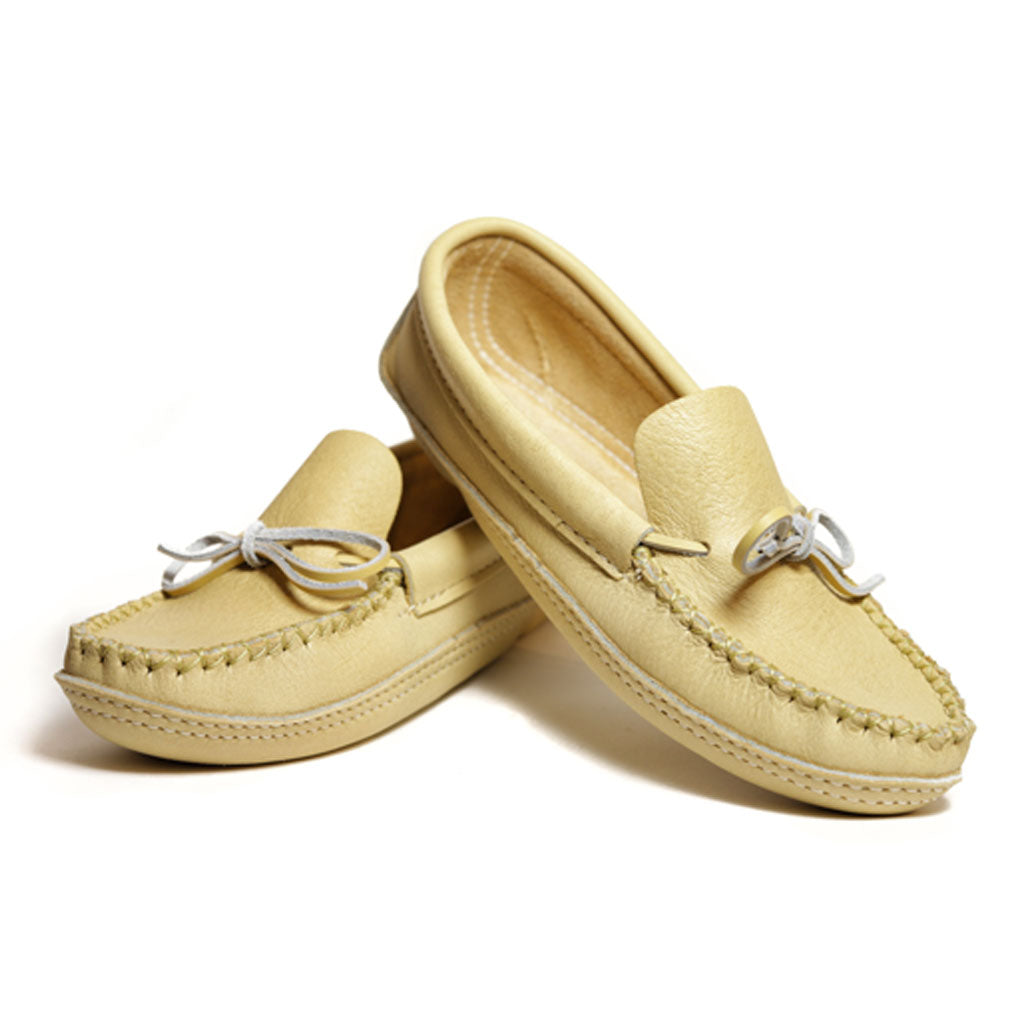 Men's hot sale moosehide moccasins