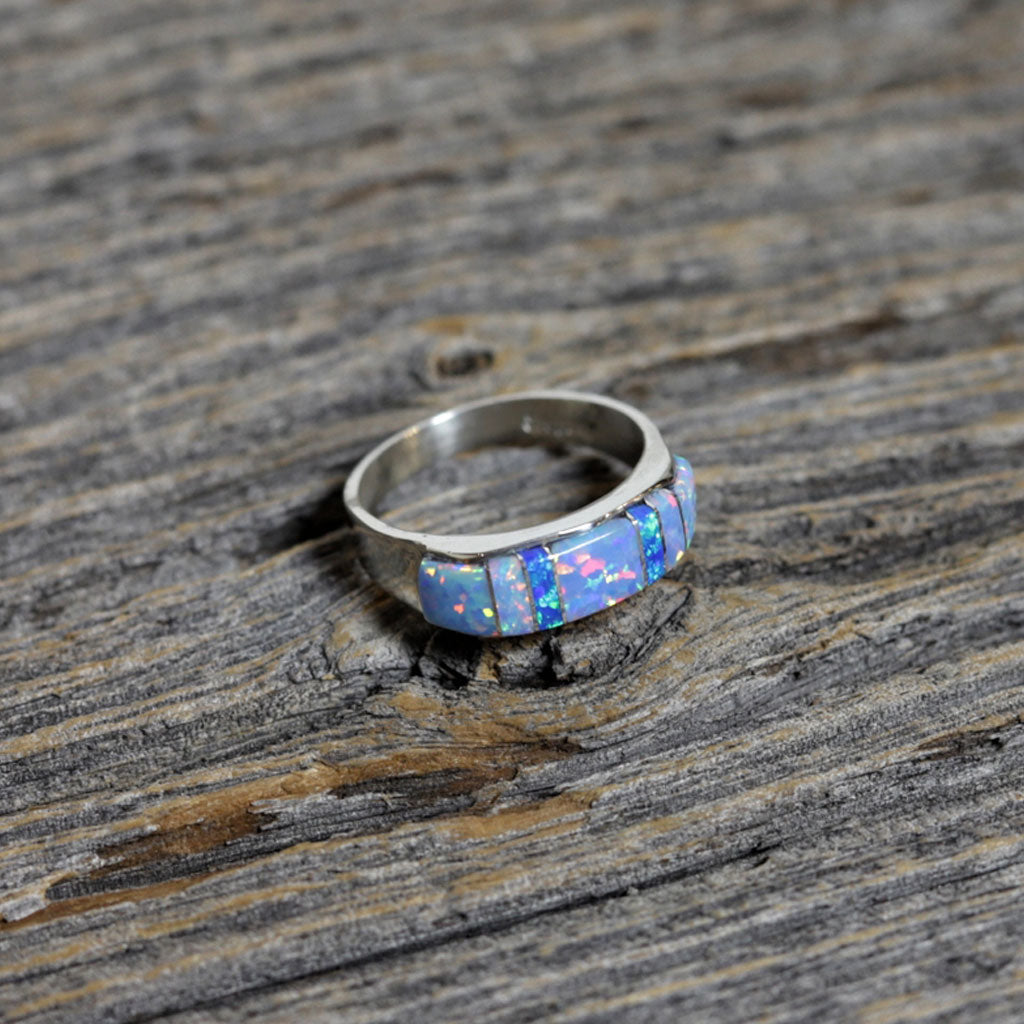 Navajo sale opal ring