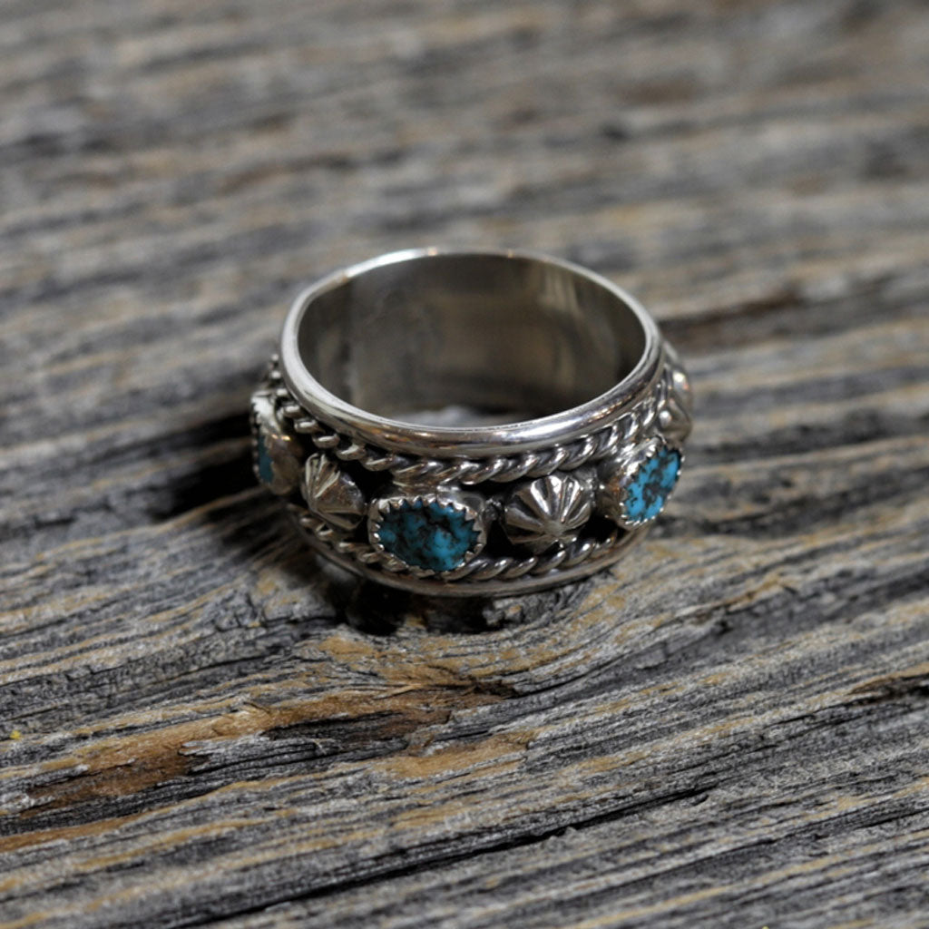 Navajo sterling sale silver rings