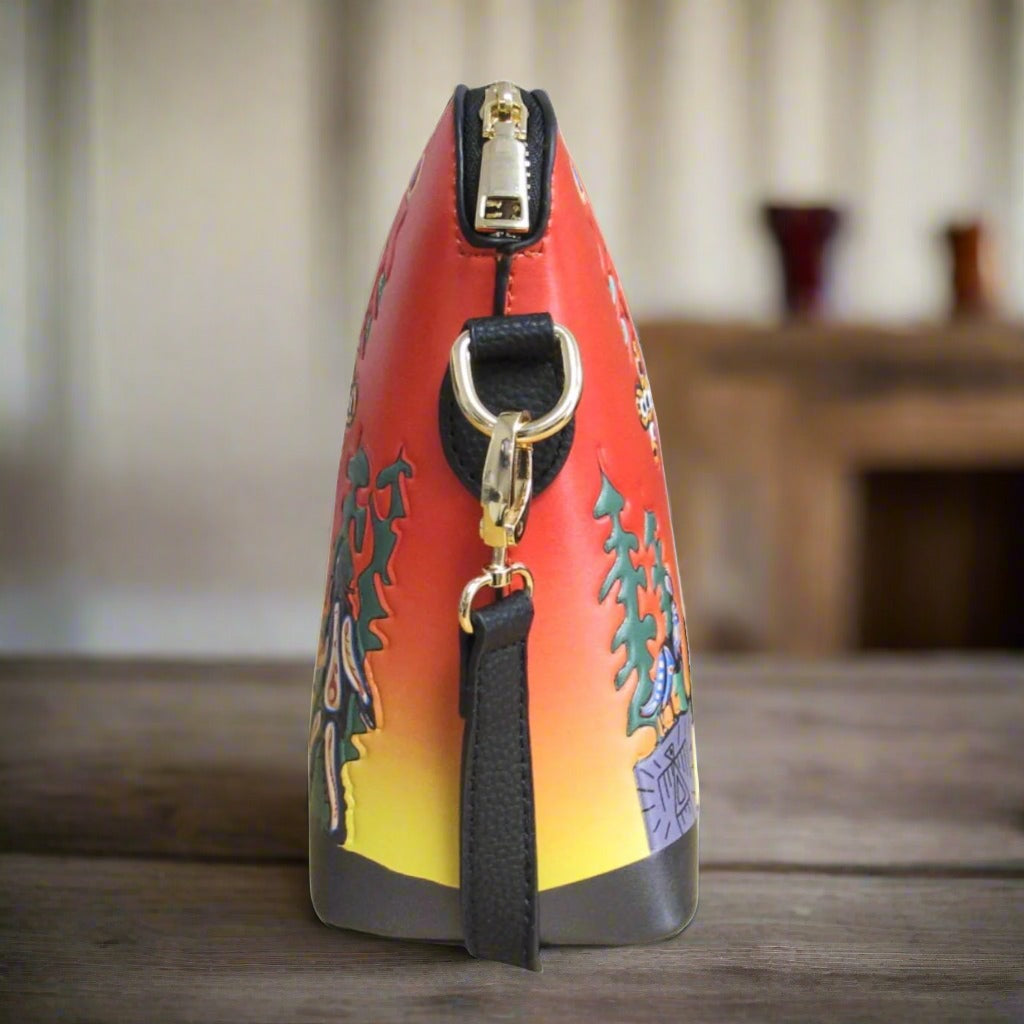 'Seven Grandfather Teachings' Artist Purse by Cody James Houle