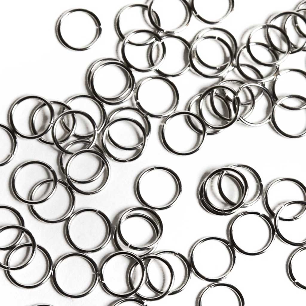 Pandahall 1000Pcs Stainless Steel Open Jump Rings 10mm