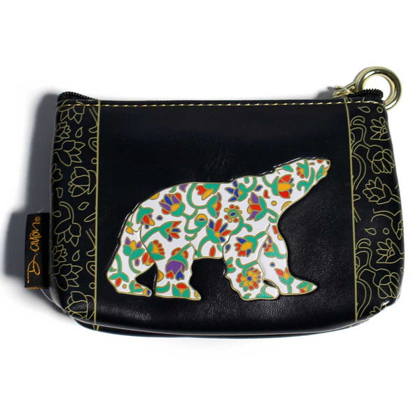 Amazon.com: Thai Made Coin Purse Elephant Pattern Cosmetic Bag (Brown) :  Beauty & Personal Care