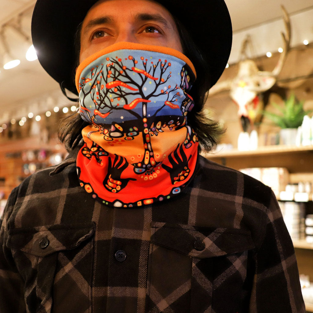 'Remember' Microfleece Neckwarmer by John Rombough